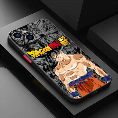 Case For iPhone Back Phone Cover Dragon Ball Saiyan 4 Son Goku