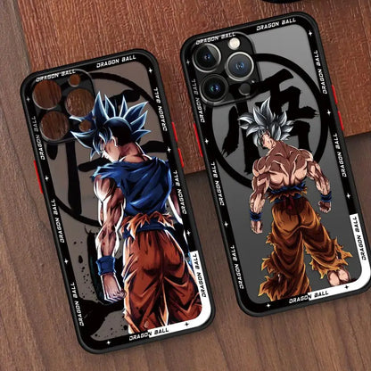 Hot Blooded Goku Anime Soft Phone Case For iPhone