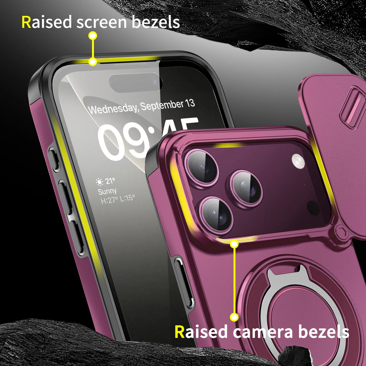 Lens Protective Military Phone Cover Case For iPhone