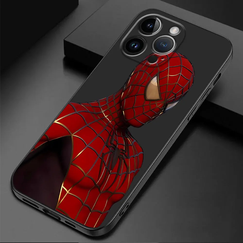 Marvel Venom Spider Man Cover Case For Apple iPhone