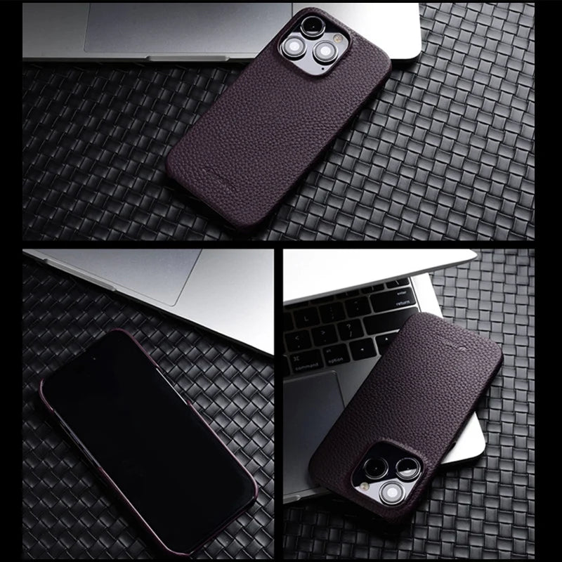 Melkco Premium Genuine Leather Phone Case For iPhone
