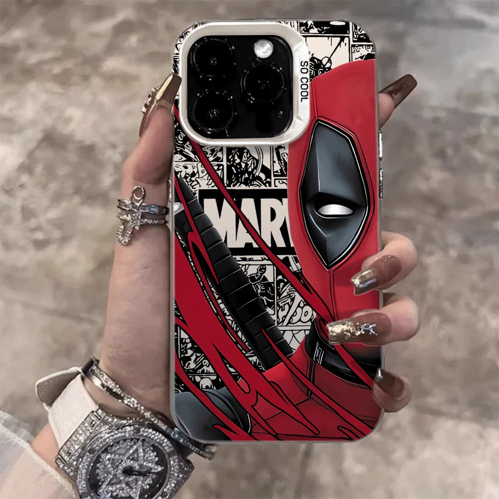 Marvel Universe Deadpool Cool Phone Case For iPhone