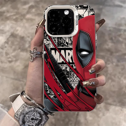 Marvel Universe Deadpool Cool Phone Case For iPhone