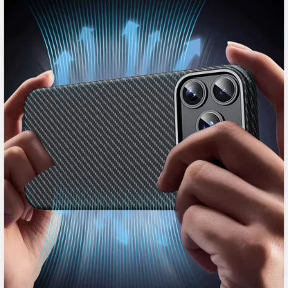 Slim Kevlar Carbon Fiber Anti-Fingergrint Case For iPhone
