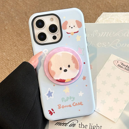 Cute Lucky Magnetic Stand Phone Case