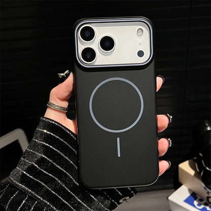 Luxury Solid Colors Magnetic Phone Case For iPhone Air