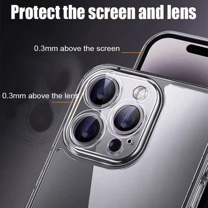 Clear Phone Case For iPhone Silicone Soft Cover Case