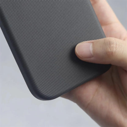 Luxury Alloy Lens Frame Particle PU Leather Magnetic Case For iPhone