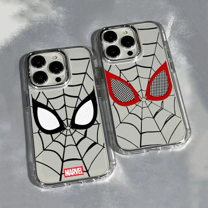 Marvel Spider Man Phone Case For iPhone Transparent Soft Cover