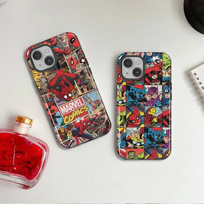 Marvel Comics Spiderman Phone Case For Apple iPhone