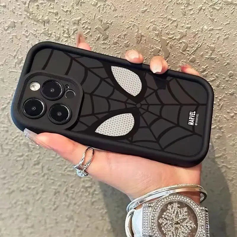 Trendy Marvel Spider Man Soft Case For iPhone