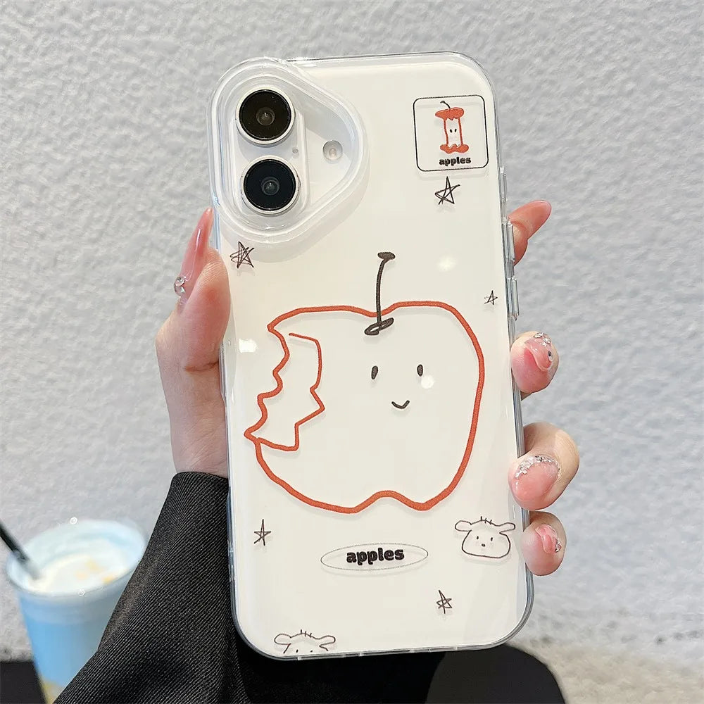 Cute Cartoon Cat Phone Case For iPhone