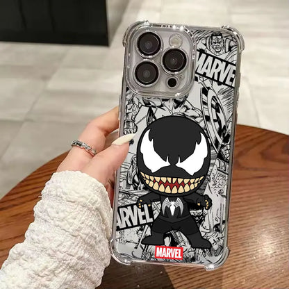 Marvel Groot Rocket Raccoon Cute Shockproof Case For iPhone