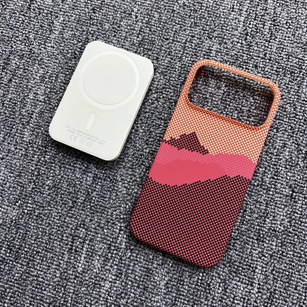 Ultra-Slim Carbon Fiber MagSafe iPhone Case
