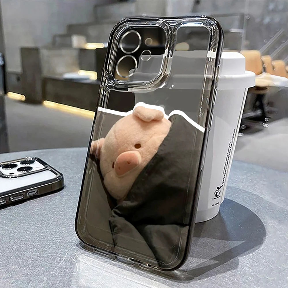 Lovely Cat Soft Phone Case For iPhone