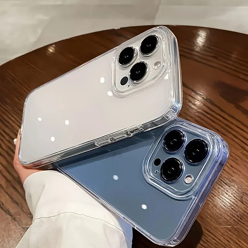 Ultra Thin Clear Acrylic Phone Case For iPhone