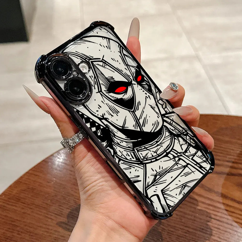 Marvel Art Ironman Luxury Shockproof Case For iPhone