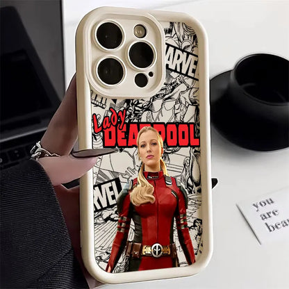 Ladypool Lady Deadpool Marvel Case For Apple iPhone