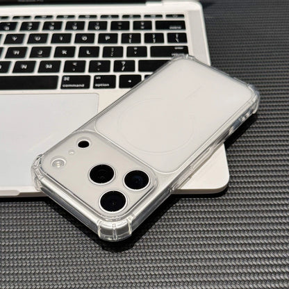 Airbag Anti Knock Phone Case For iPhone Soft Frosted Translucent Turn