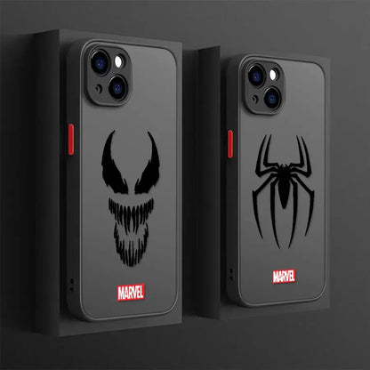 Back Phone Cover Case For iPhone Marvel Spiderman Venom