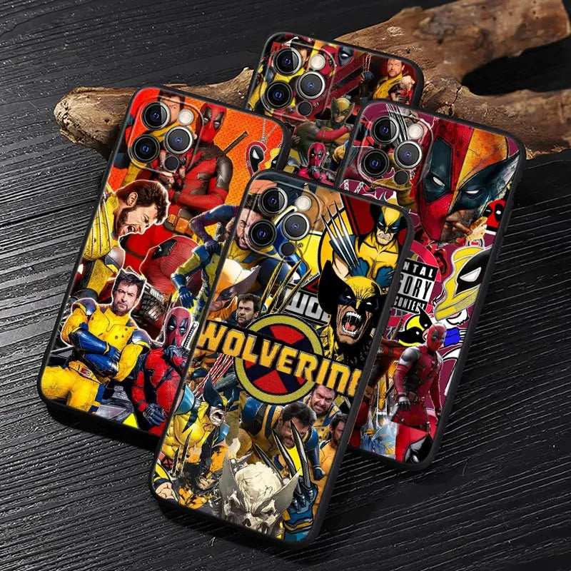 Marvel Comics Deadpool And Wolverine Case For iPhone