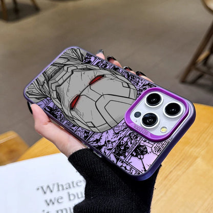 New Plating Phone Case For Marvel Hero Iron Man iPhone