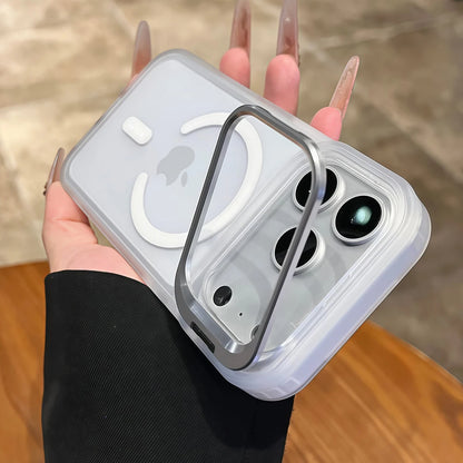 For Magsafe Matte Translucent Phone Case For iPhone