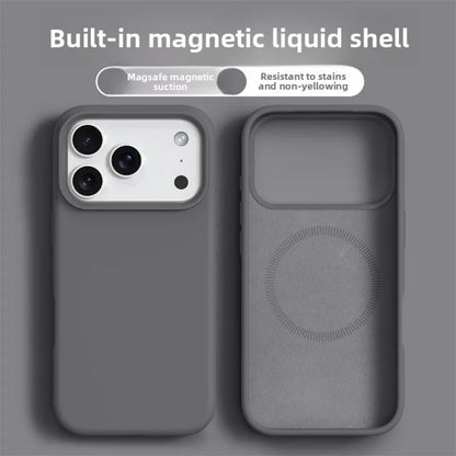 Magnetic Liquid Silicone iPhone Case