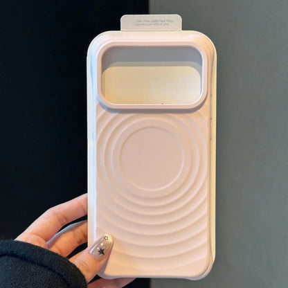 Water Ripple MagSafe Silicone iPhone Case – Shockproof