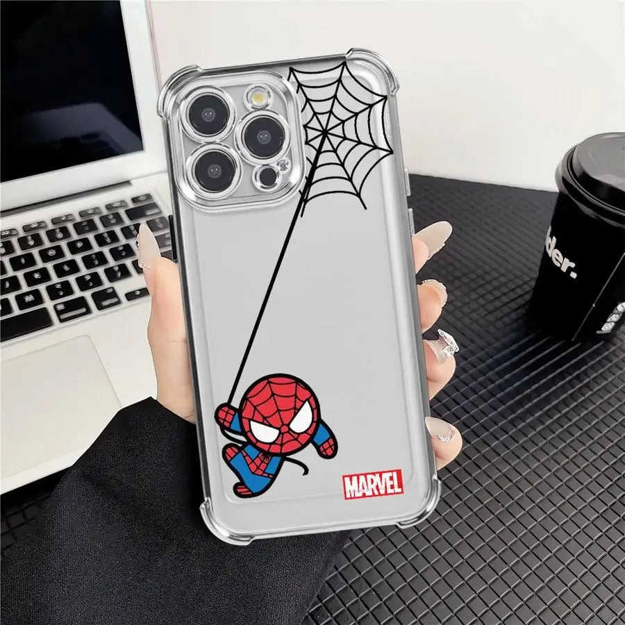 Phone Cover Case For Apple iPhone Cute Marvel Spiderman