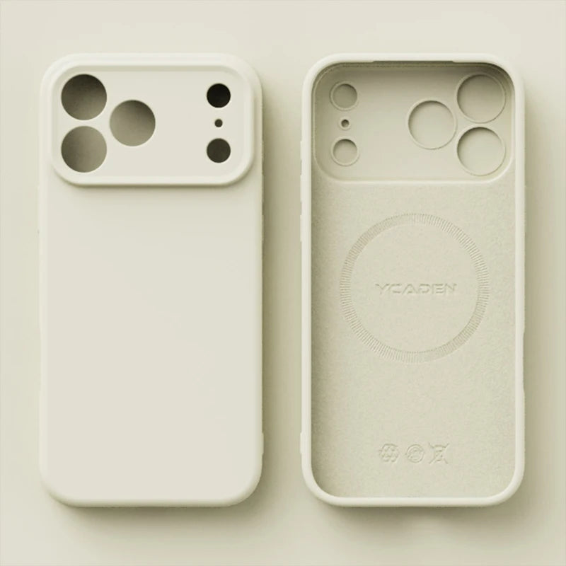 Original Liquid Silicone MagSafe Phone Case With Wireless Charging