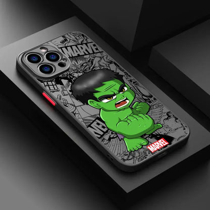 Marvel The Hulk Cartoon Phone Case For iPhone