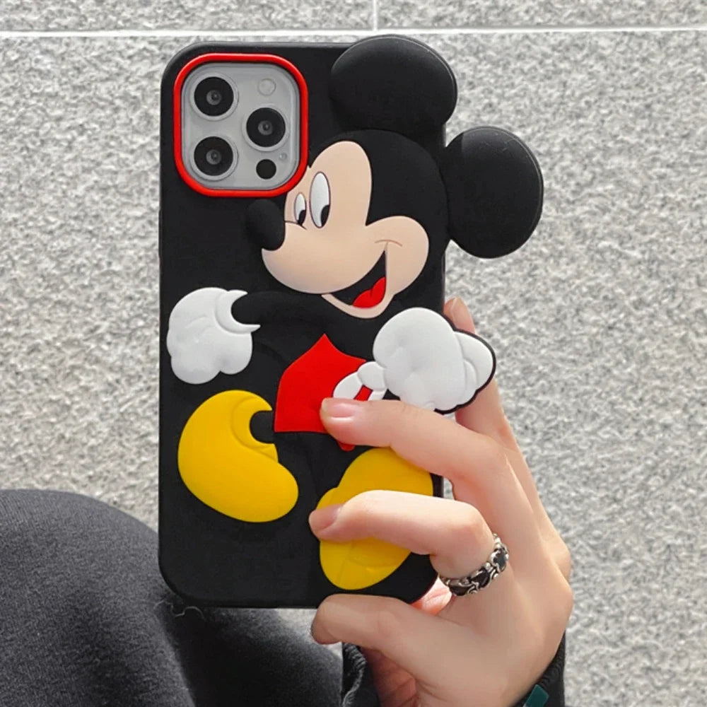 3D Cartoon Anime Mickey Mouse Phone Cases For IPhone