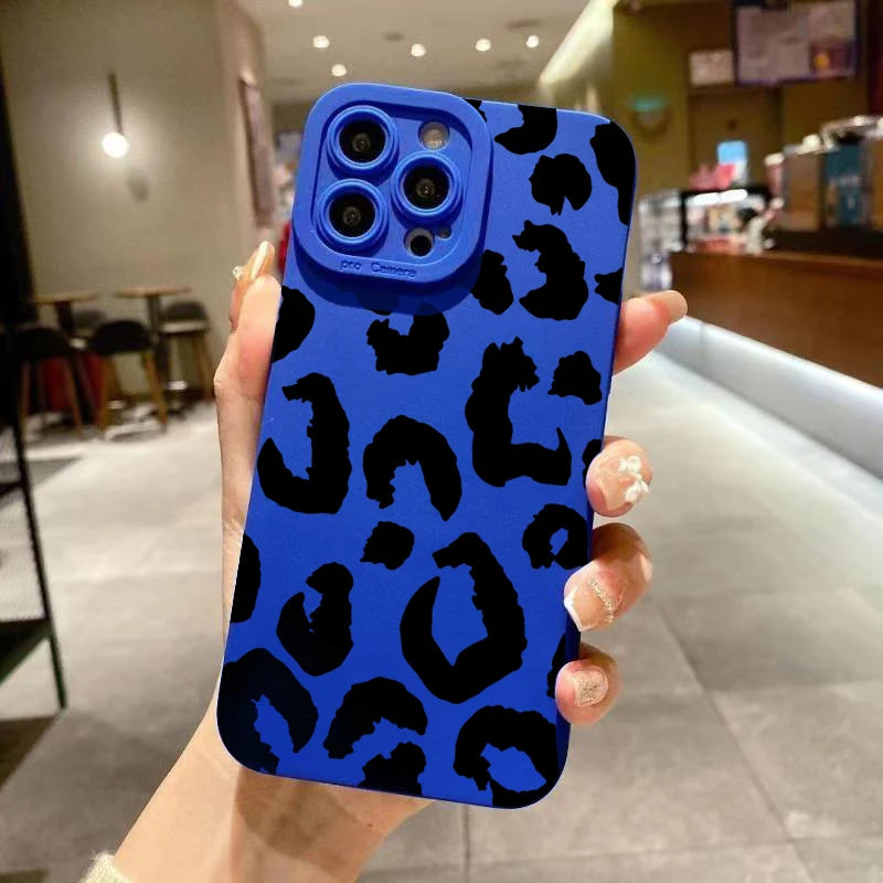 Leopard Design Camera Protective Case for iPhone