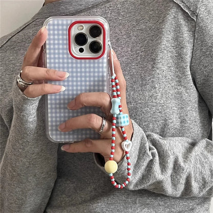 Crystal Transparent White Light Phone Case