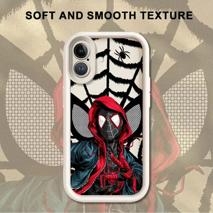 Marvel Spiderman Soft Shell Phone Case For iPhone