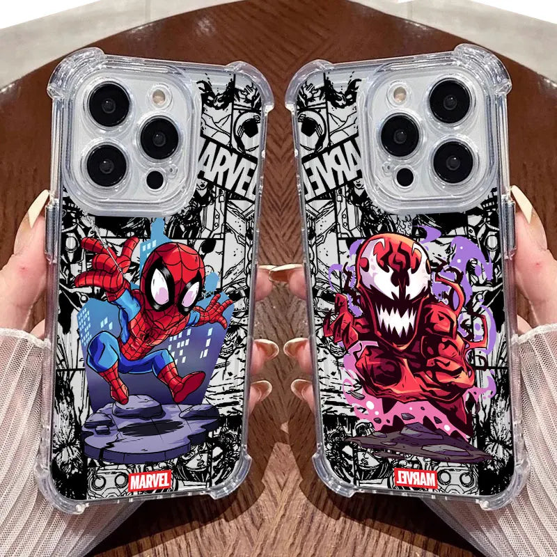 Marvel Spider Man Venom Clear Case For iPhone