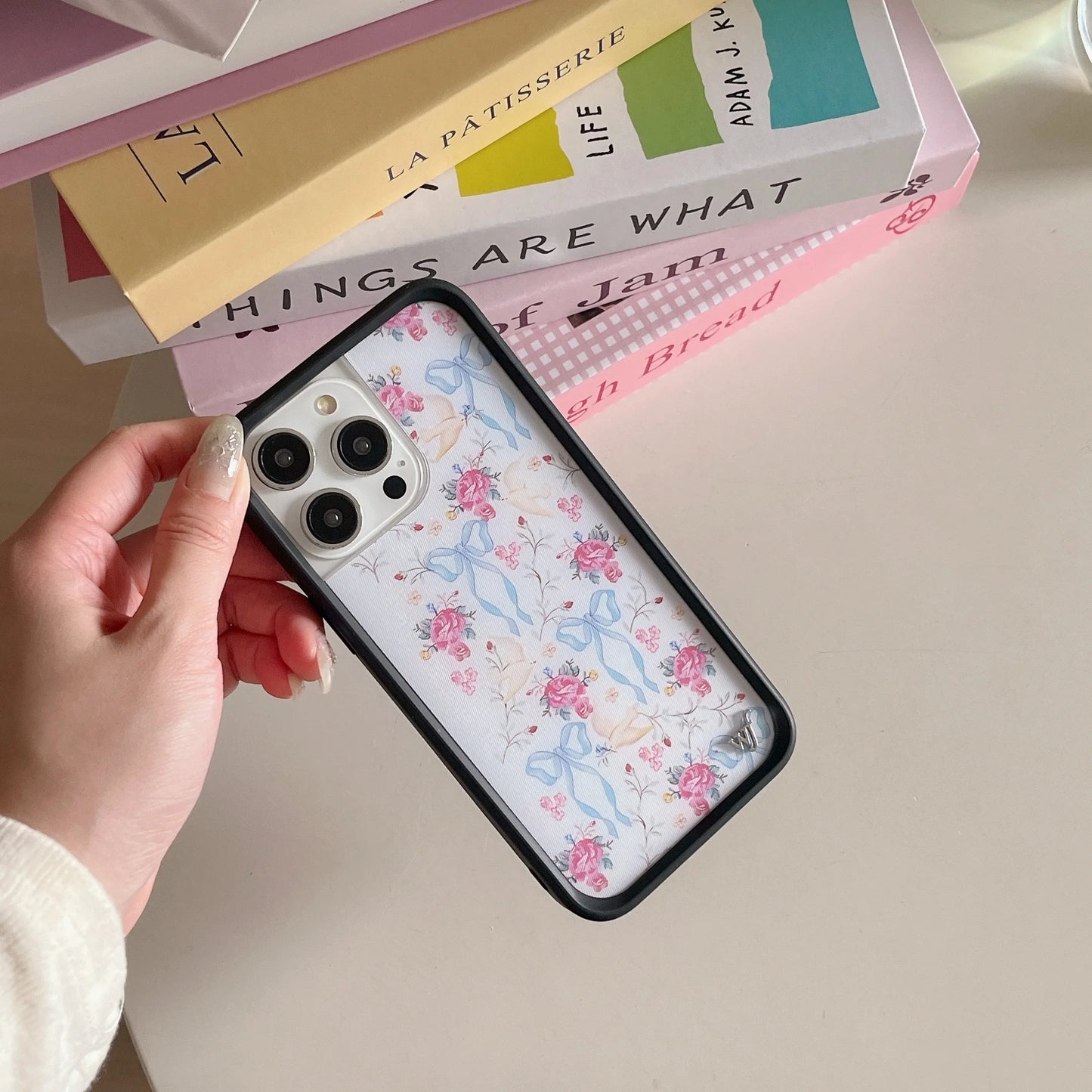 Wildflower Girls Bow High Heels Phone Case