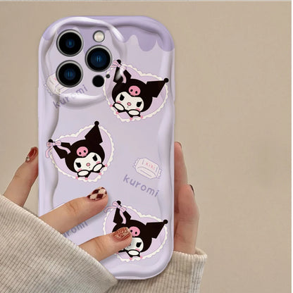 Hello Kitty Cinnamoroll Phone Case For iPhone Shockproof Soft Silicone Back Cover