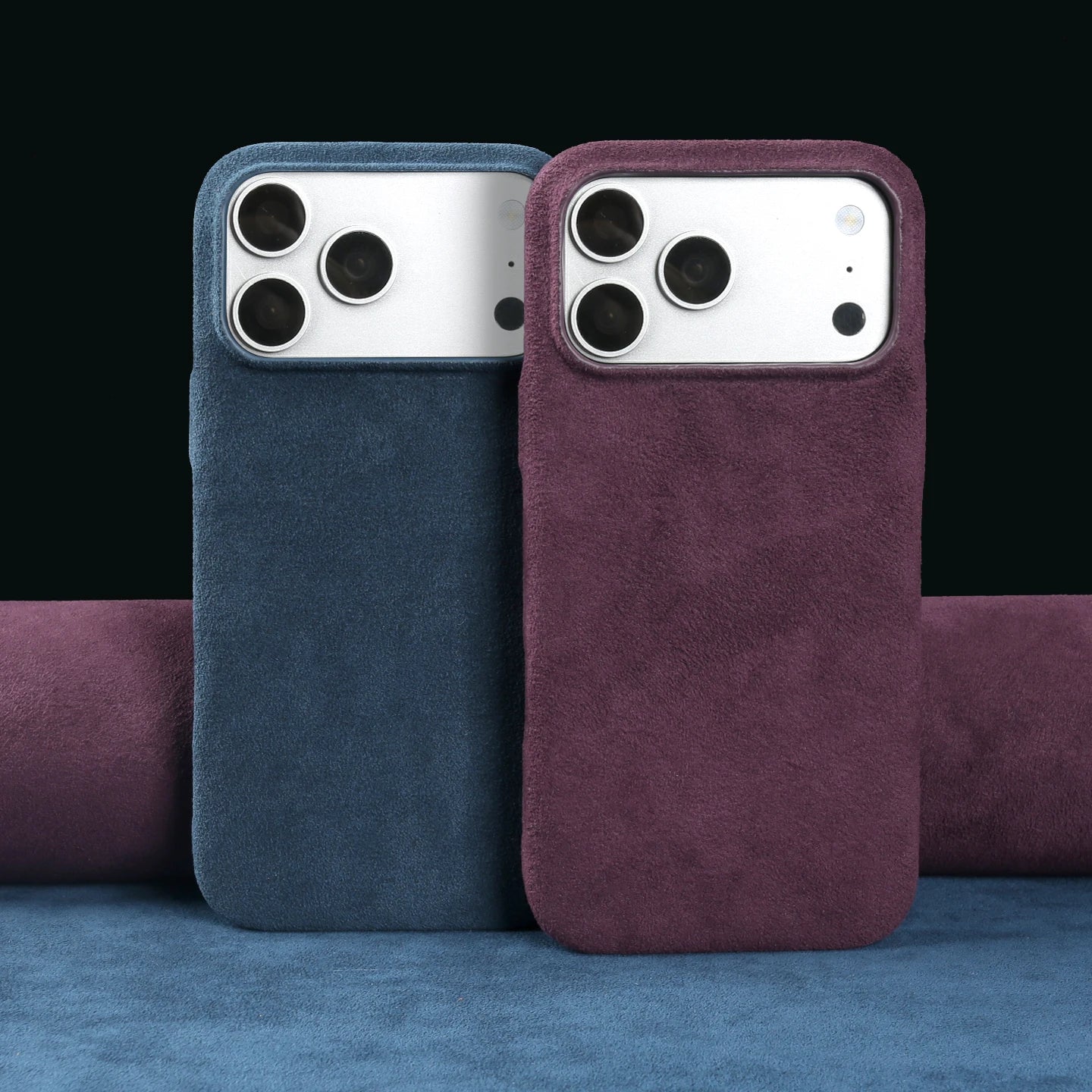 For Alcantara Premium Phone Case For iPhone Back Cover Case Shell