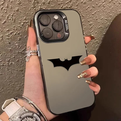 Luxury Marvel Batmans Spider Man Plating Hard Case For iPhone