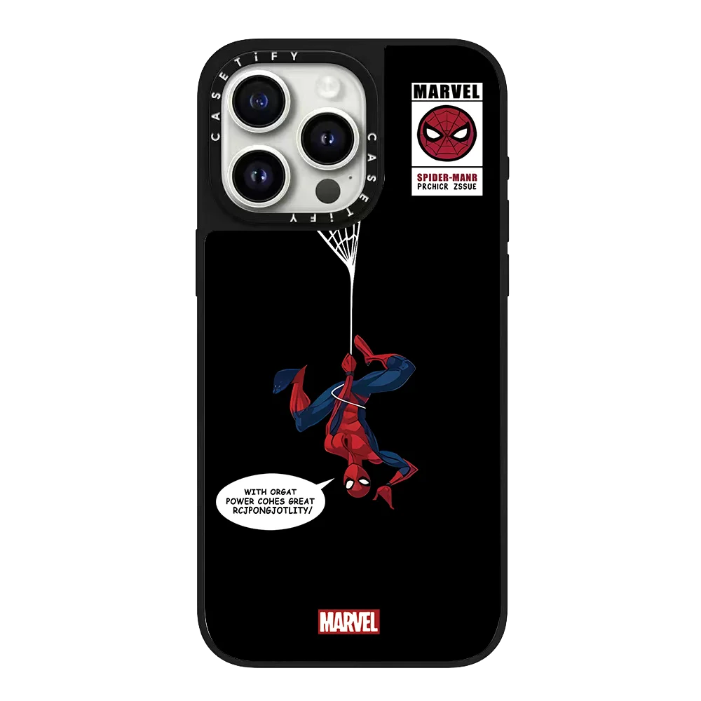 Marvel Spider Man Iron Man Series Phone Case For iPhone