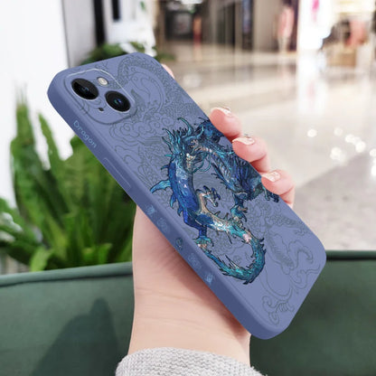 Blue Dragon Phone Case For iPhone