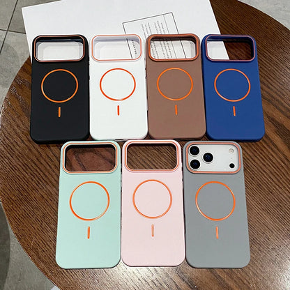 Leather Aromatherapy MagSafe Armor Case For iPhone