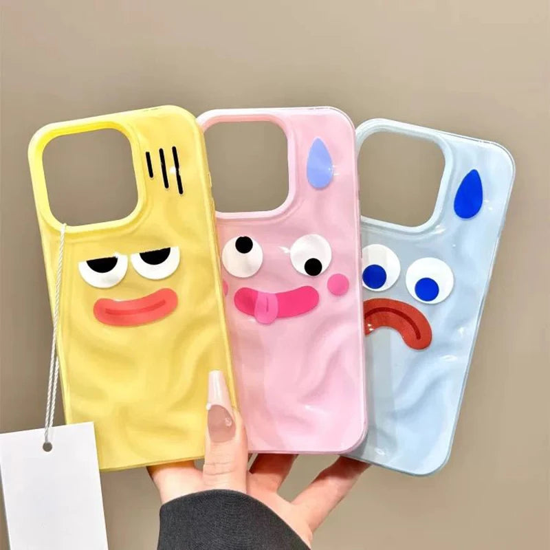 Funny Expression Graffiti Compatible Phone Case