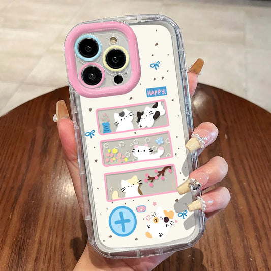 Cute Cat Phone Case For iPhone