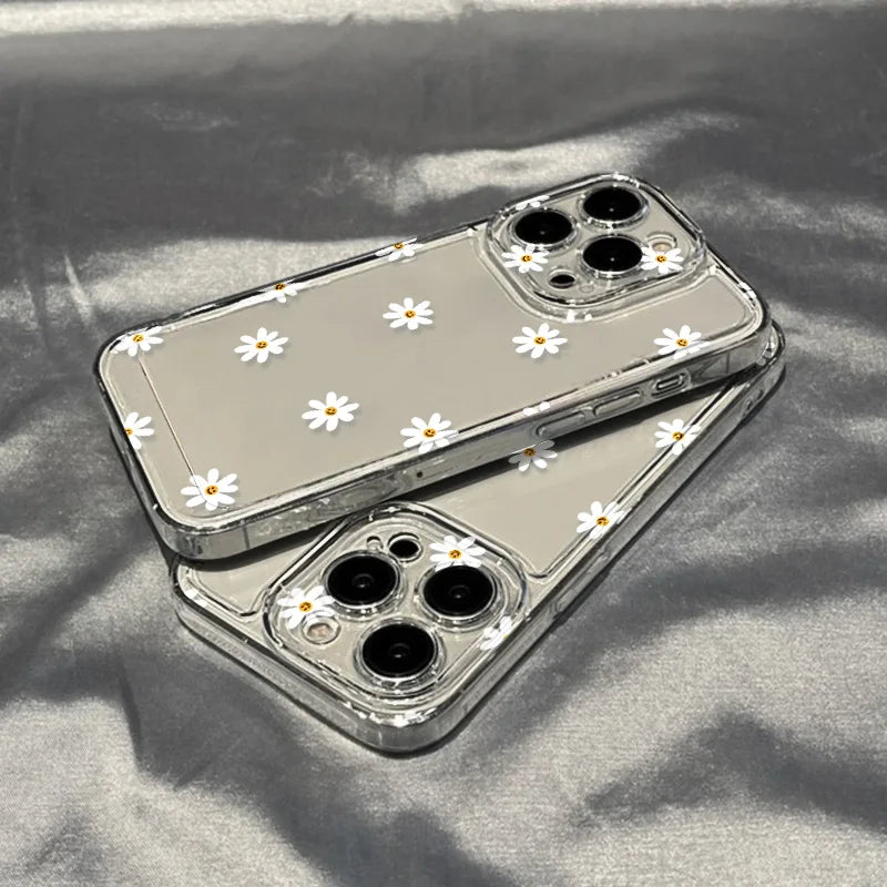 Small Flower Soft Case For iPhone Shockproof Anti-drop Cover