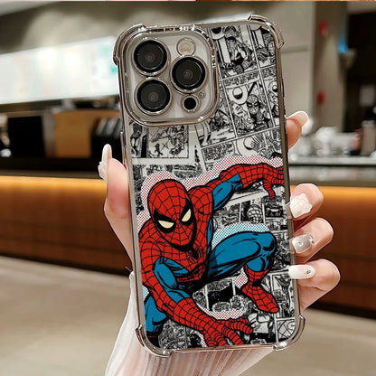 Cool Hero Spider Man Phone Case For iPhone