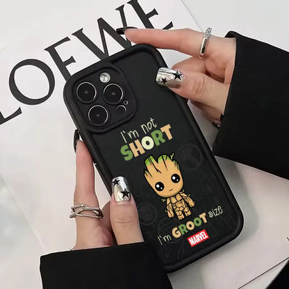 Baby Groot Marvel Silicone Case For Apple iPhone