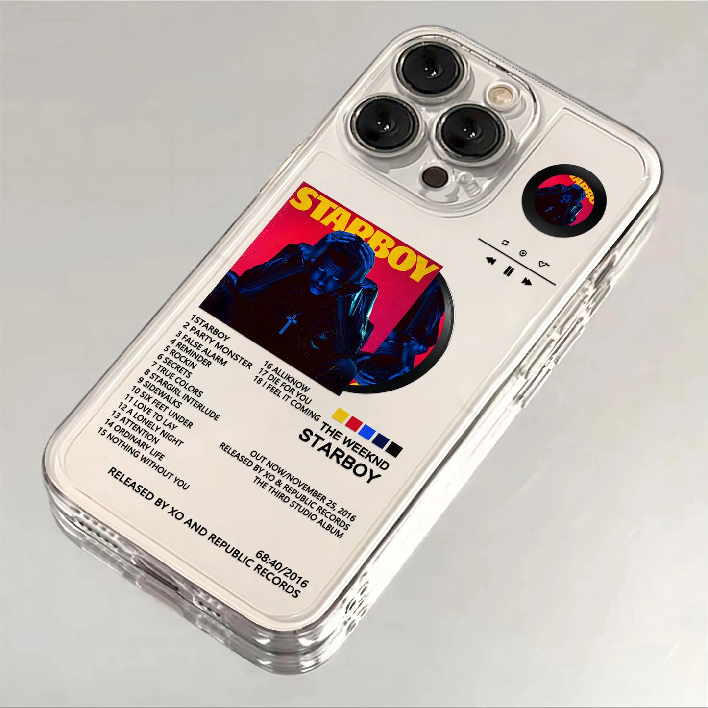 The Weeknd Minimalist Poster album Phone Case For iPhone